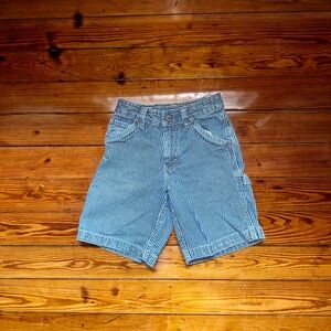 Vintage Arizona Jean Company Blue Striped Kids Shorts